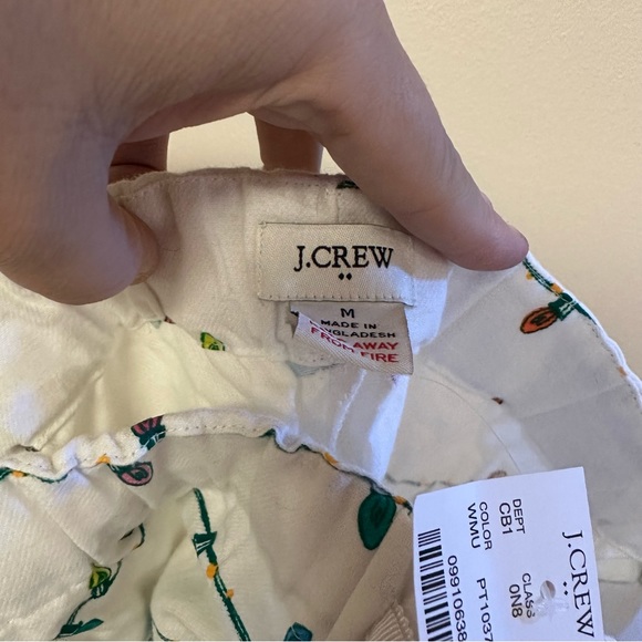 Jcrew String of Lights Printed flannel pajama pant - Picture 3 of 3